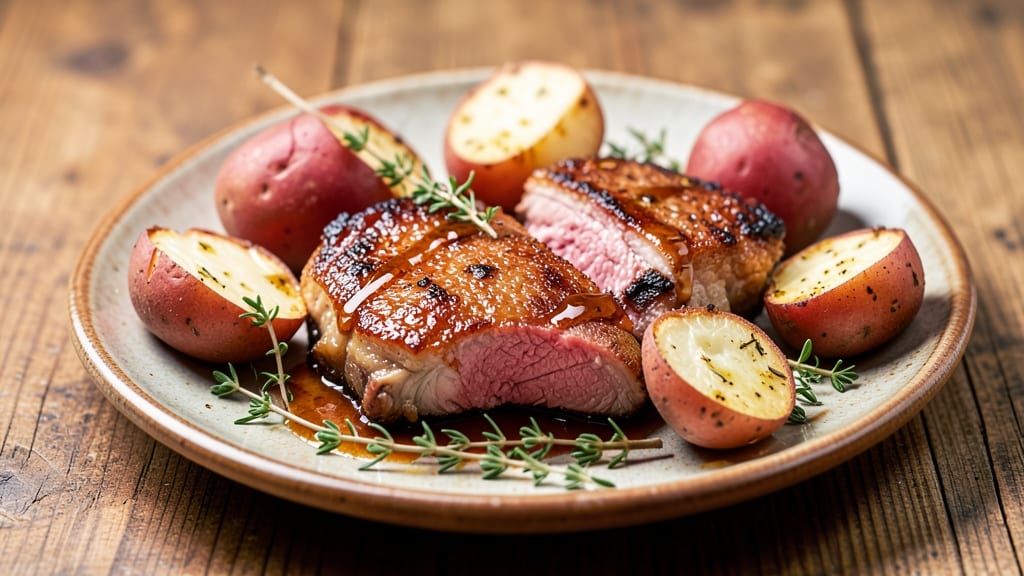Baked Pork Chops And Red Potatoes Recipe: Crispy Edges, Fluffy Interiors