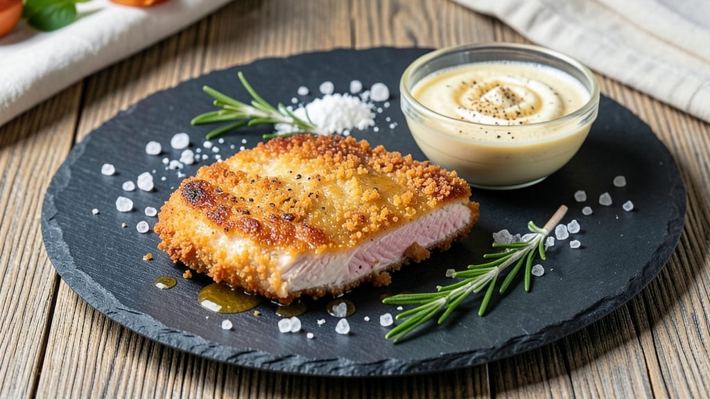 Breaded Pork Chops Recipe Without Eggs: Crispy Coating Using Aquafaba Magic