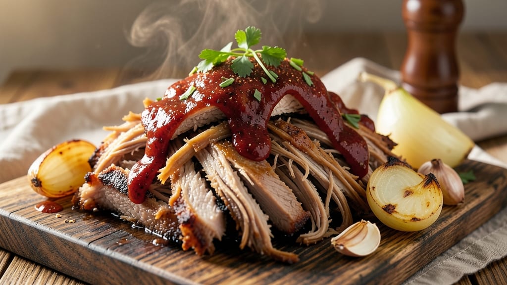 BBQ Pulled Pork Slow Cooker Recipe With Root Beer: Root Beer-Braised Tenderness in 6 Hours