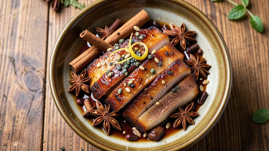 Chinese Five Spice Pork Belly Recipe: Crispy Bark Meets Sticky Glaze Magic
