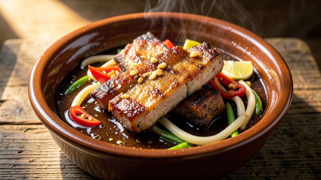 Braised Filipino Pork Ribs Recipe: Five-Spice Glaze That Caramelizes to Sticky Perfection