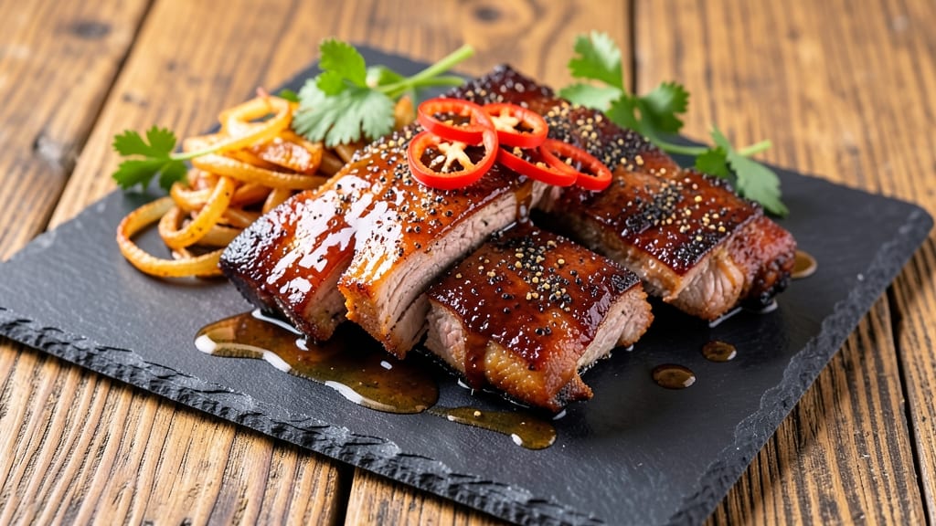 Bean Paste Pork Ribs Recipe: Five-Spice Glaze That Sticks to Bones