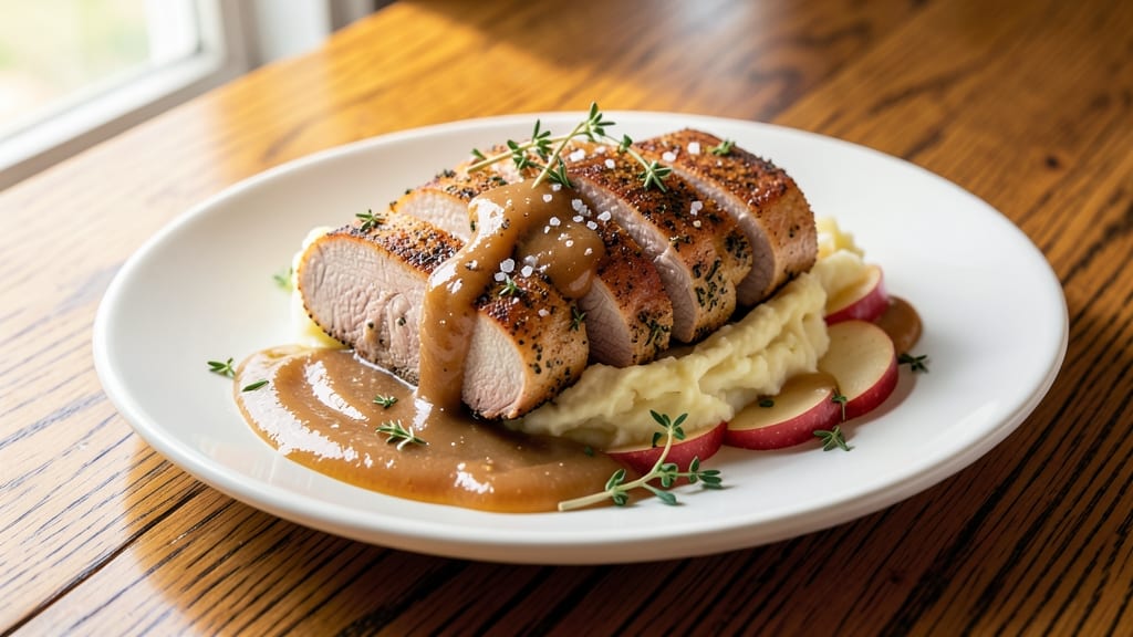 Apple Butter Glazed Pork Tenderloin Recipe: Caramelized Sweetness Meets Savory Crisp