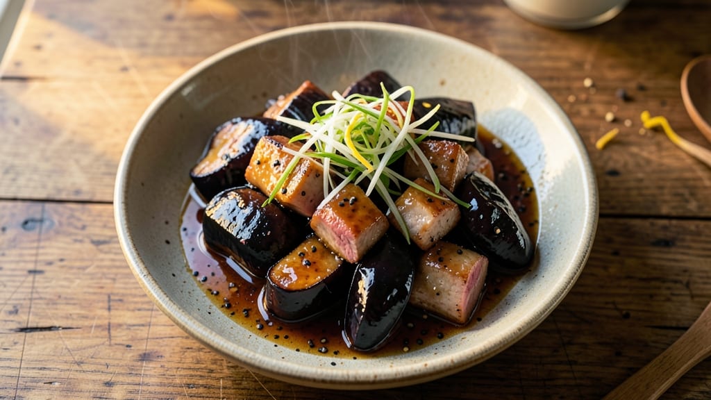 Miso Pork and Eggplant Recipe: Umami-Rich Crispy Bites in One Pan