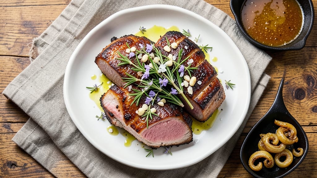 1.5 Lb Pork Tenderloin Recipe: Garlic-Herb Crust With Juicy Pink Hearts