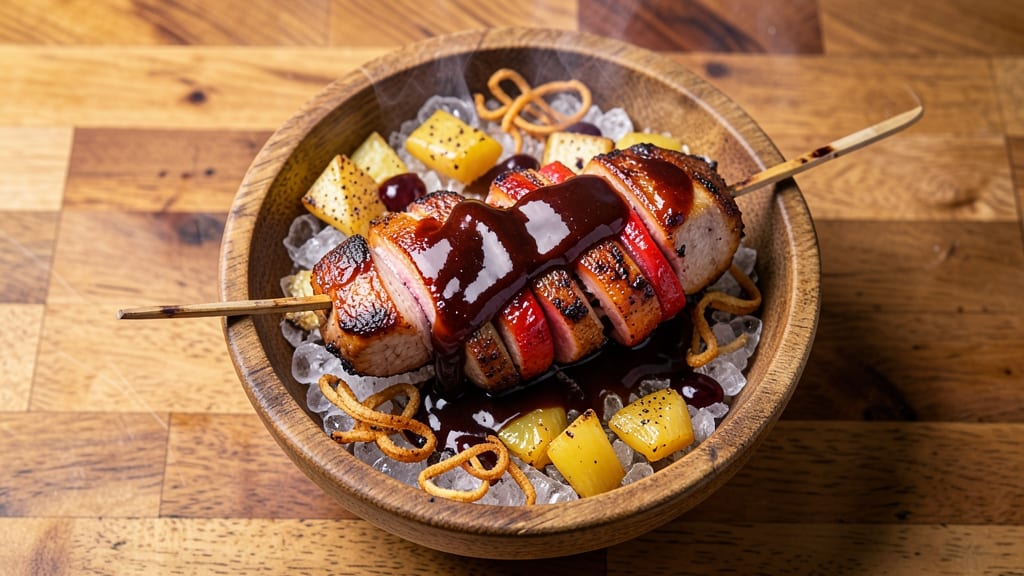 Mn State Fair Pork Chops on a Stick Recipe: Smoky Grill Masterpiece with Sweet and Tangy Glaze