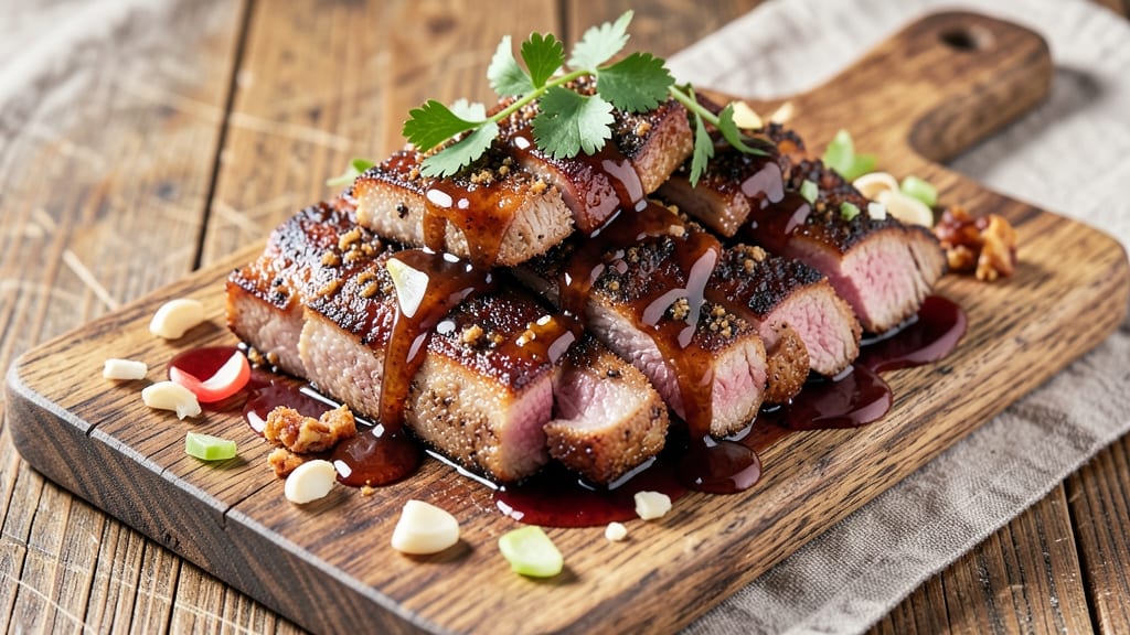 Barbecued Pork Strips Recipe: Smoky-Sweet Caramelized Bites in One Pan