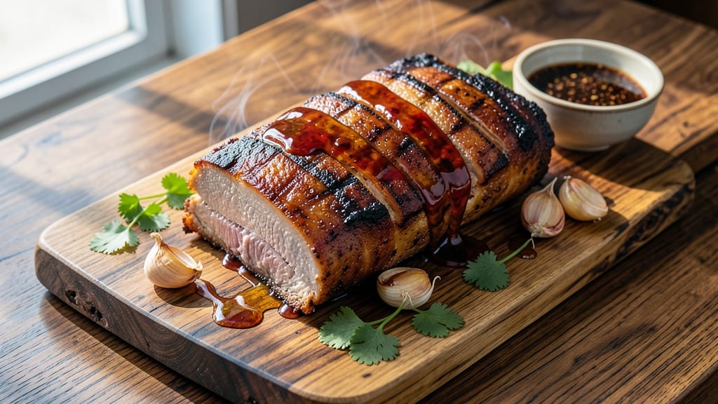 Chinese BBQ Pork Smoker Recipe: Five-Spice Crust Meets Sticky Glaze Magic