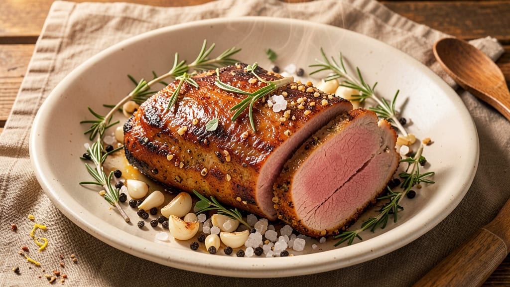 9-Lb Pork Loin Recipe: Herb-Crusted Roast With Stay-Juicy Secret