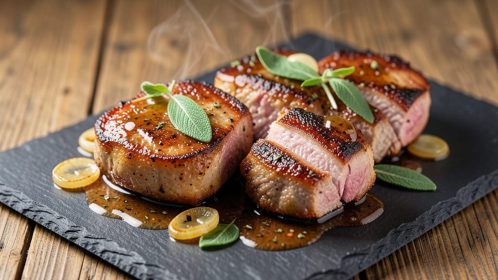 Apple Sage Pork Chops Recipe: Herb-Infused Pan-Seared Crispiness