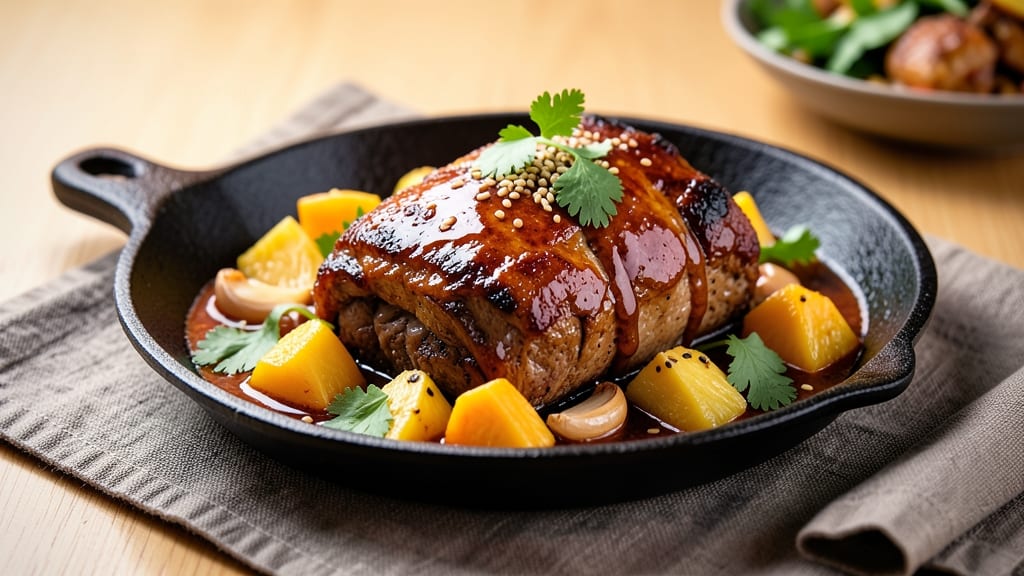 Mexican Sweet Pork Recipe: Caramelized Pineapple and Chipotle Glaze Magic