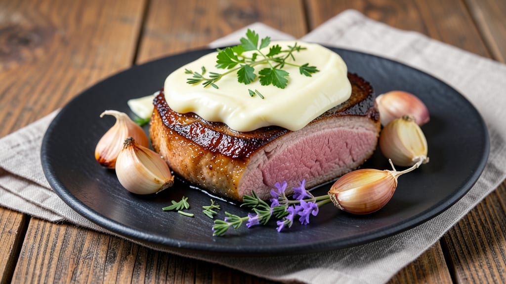 Chef Jean Pierre's Pork Chops Recipe: Herb-Buttered Crust Meets Juicy Pink Heart
