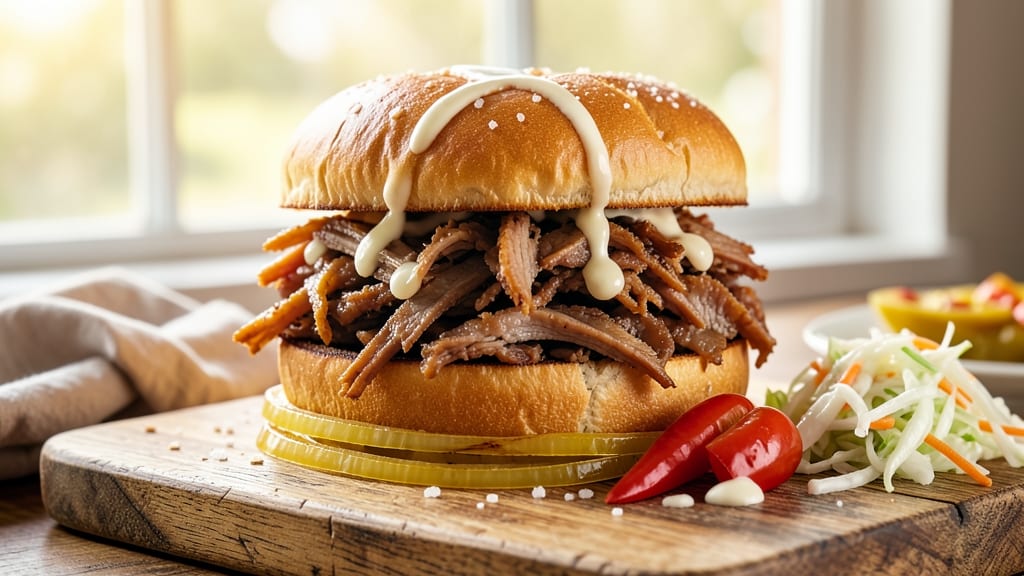 Canned Pulled Pork Sandwiches Recipe: Smoky, Savory Layers in Minutes