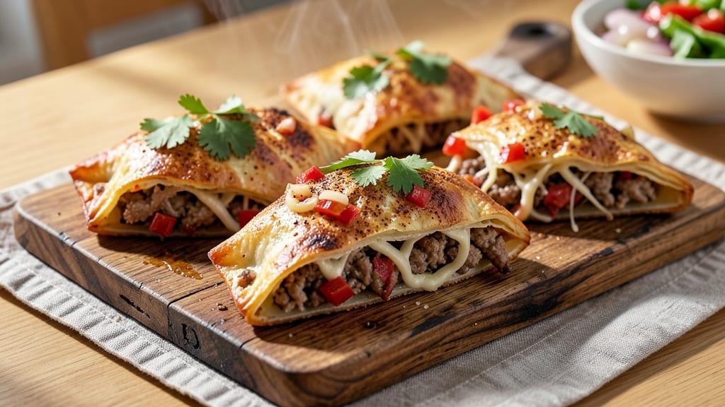 Baked Pork Empanadas Recipe: Flaky Layers and Savory Fillings in 45 Minutes