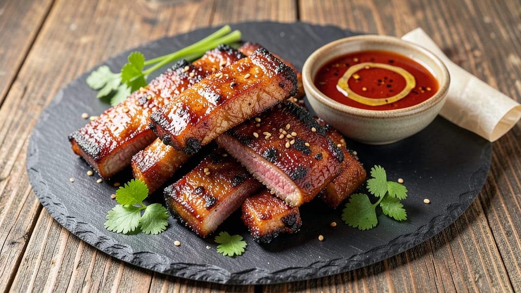 Chinese BBQ Pork Ribs Recipe: Five-Spice Crunch Meets Sticky Glaze Magic