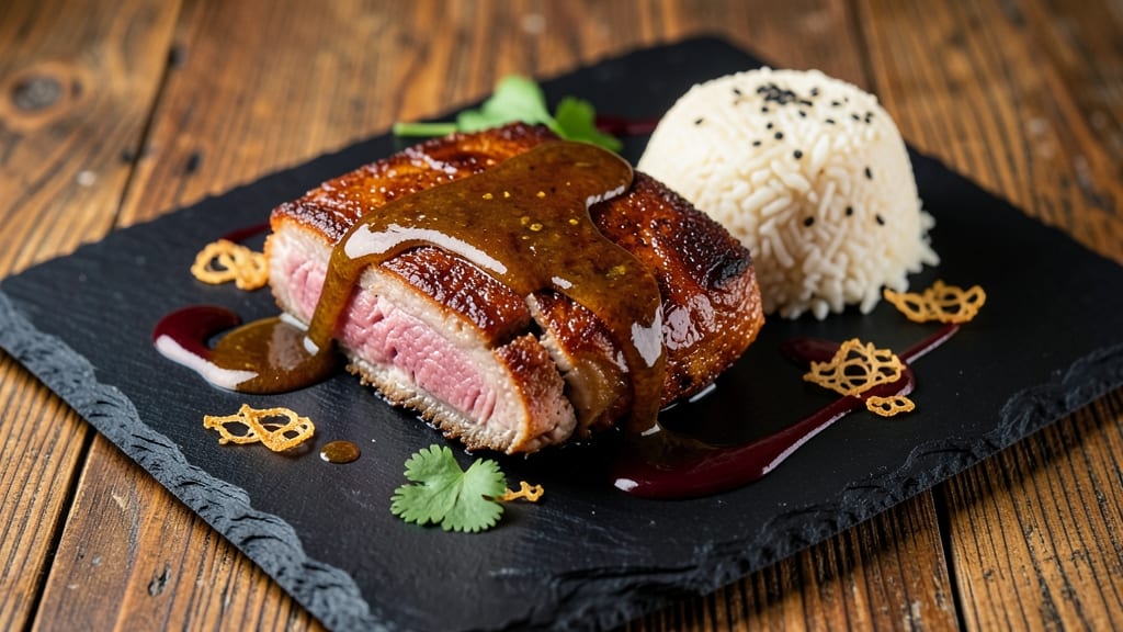 Midnight Diner Pork Miso Recipe: Smoky-Sweet Glaze with Crispy Celery Crowns