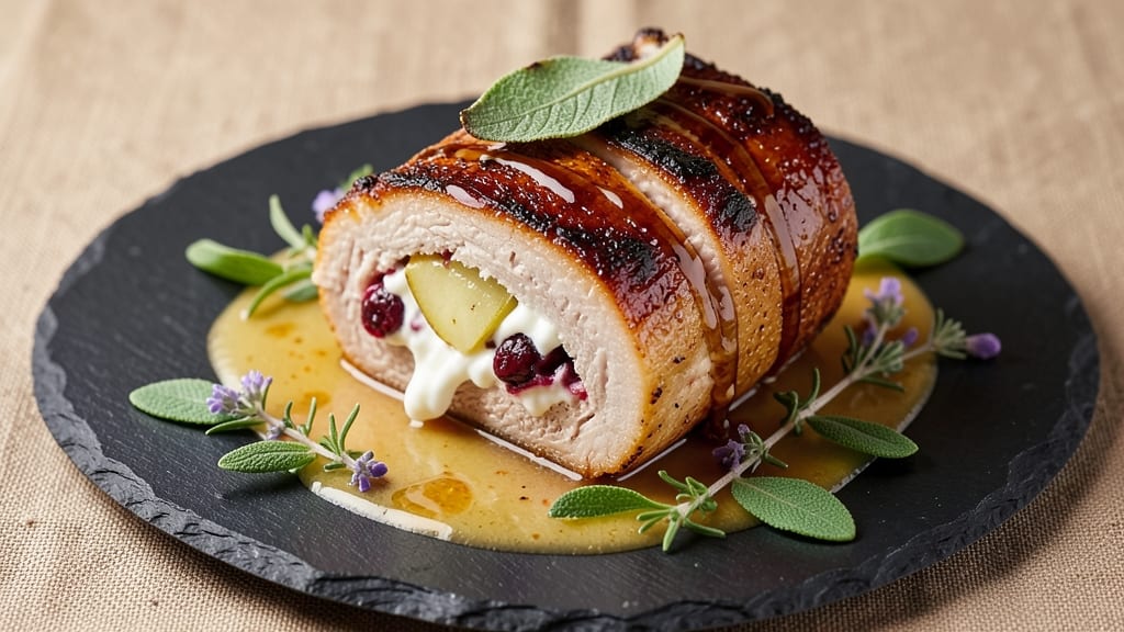 Apple Cranberry Stuffed Pork Tenderloin Recipe: Sweet-Tart Filling That Pops With Every Bite