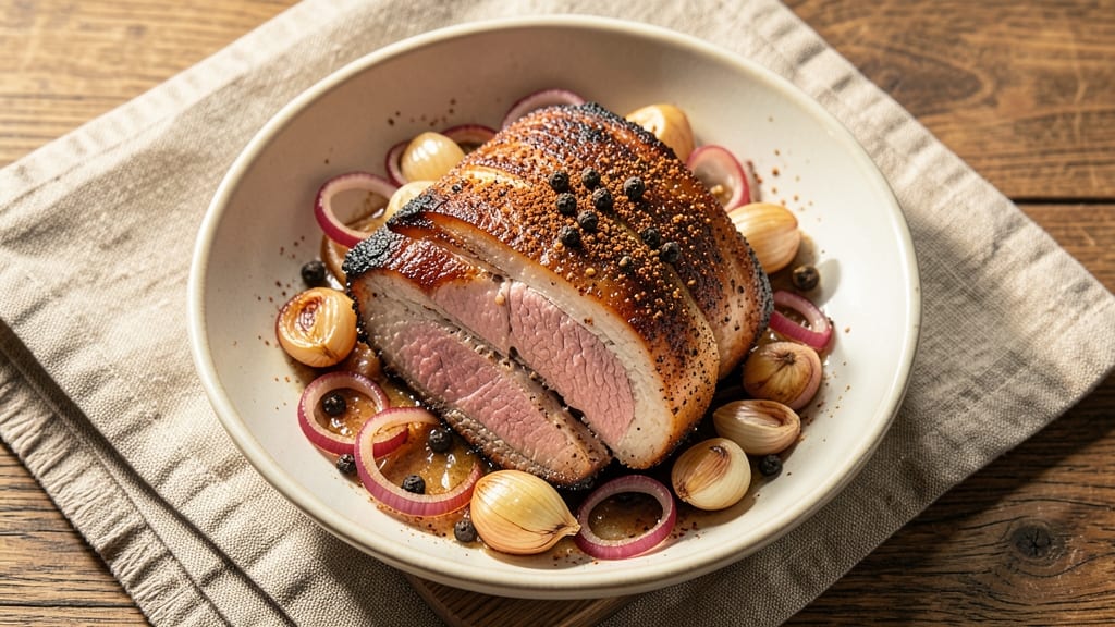 3 LB Boneless Pork Shoulder Roast Recipe: Crispy Bark, Shreddable Magic in One Pan