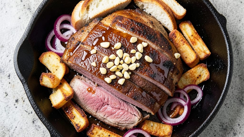 Cuban Pork Steak Recipe: Slow-Braised Moistness With Crispy Tortilla Crowns