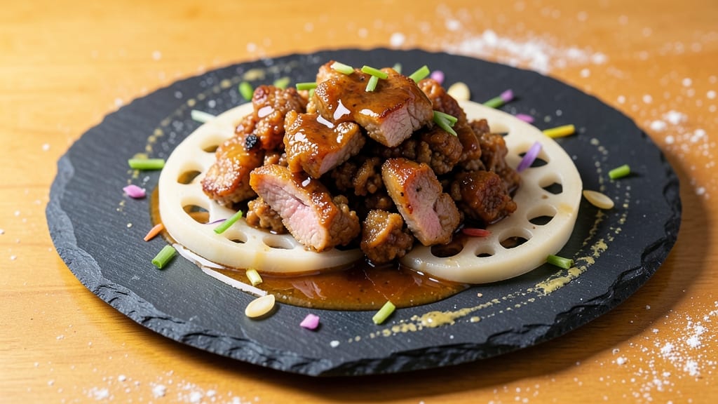 Minced Pork and Lotus Root Recipe: Crispy-Fried Bites With Silky Roots