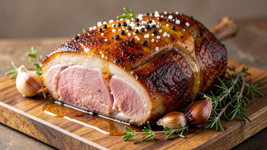 Bone-In Center Cut Pork Roast Recipe: Oven-Braised to Juicy, Bone-Crispy Greatness