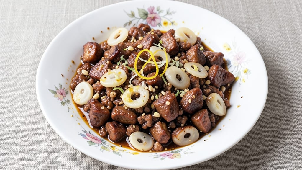 Minced Pork and Water Chestnut Recipe: Crunchy Bites With Silky Texture