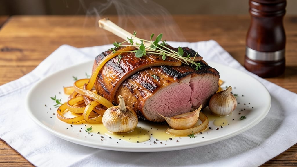 Bone-In Pork Sirloin End Roast Recipe: Reverse-Seared Crust With Juicy Marrow Magic