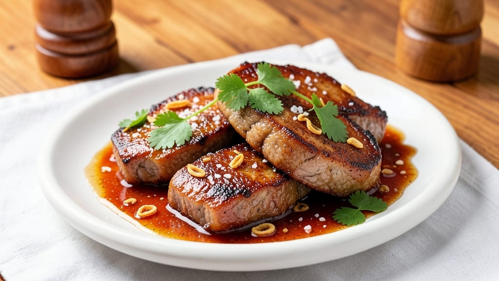Baked Sweet and Sour Pork Chops Recipe: Glazed Crispy Edges and Tangy-Sweet Balance
