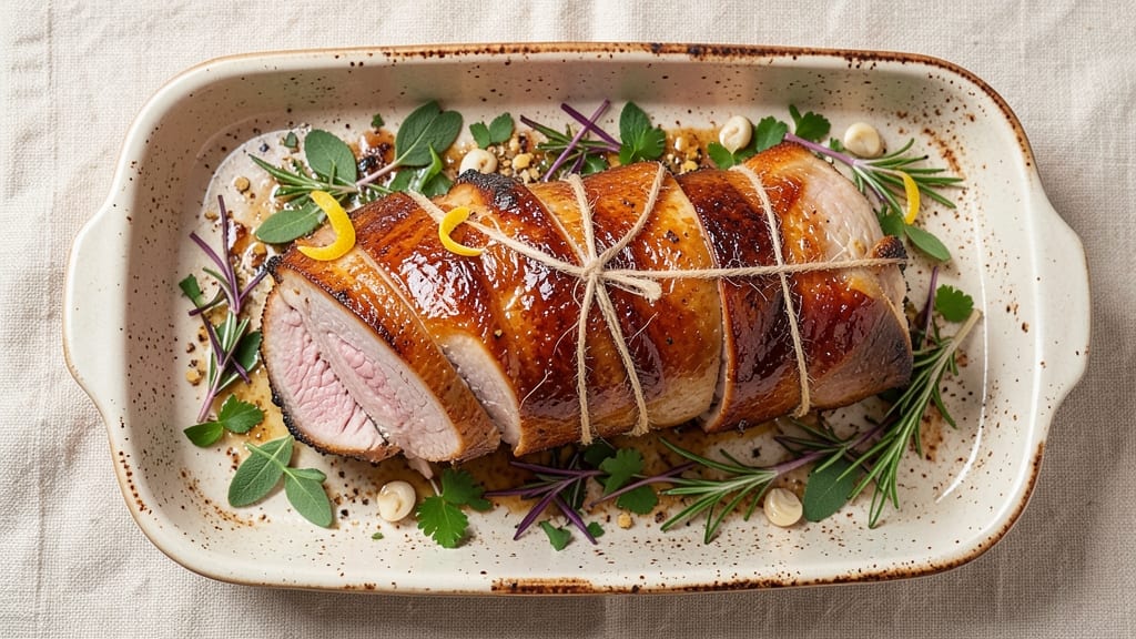 Boneless Rolled Pork Shoulder Recipe: Herb-Infused Roast With Juicy, Pull-Apart Tenderness