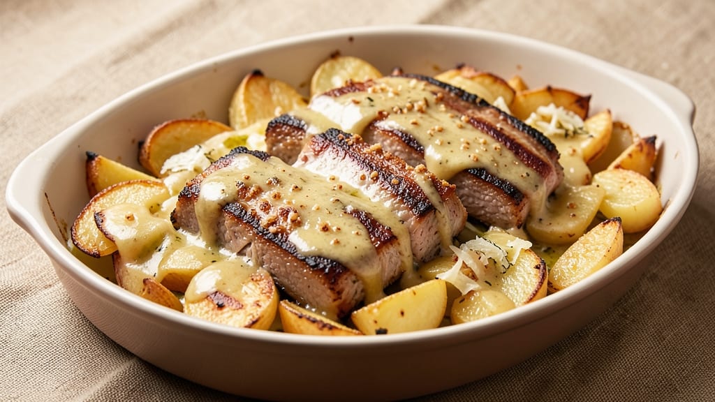 Betty Crocker Au Gratin Potatoes and Pork Chops Recipe: Crispy Top, Juicy Meat Harmony