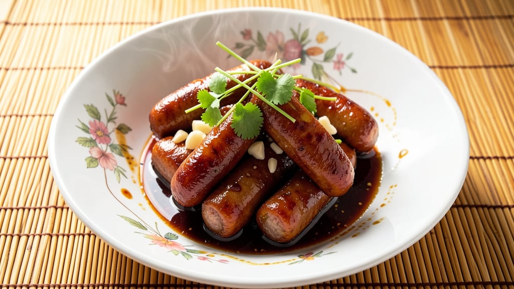Asian Pork Sausage Recipe: Five-Spice Crispy Pan-Fried Bites