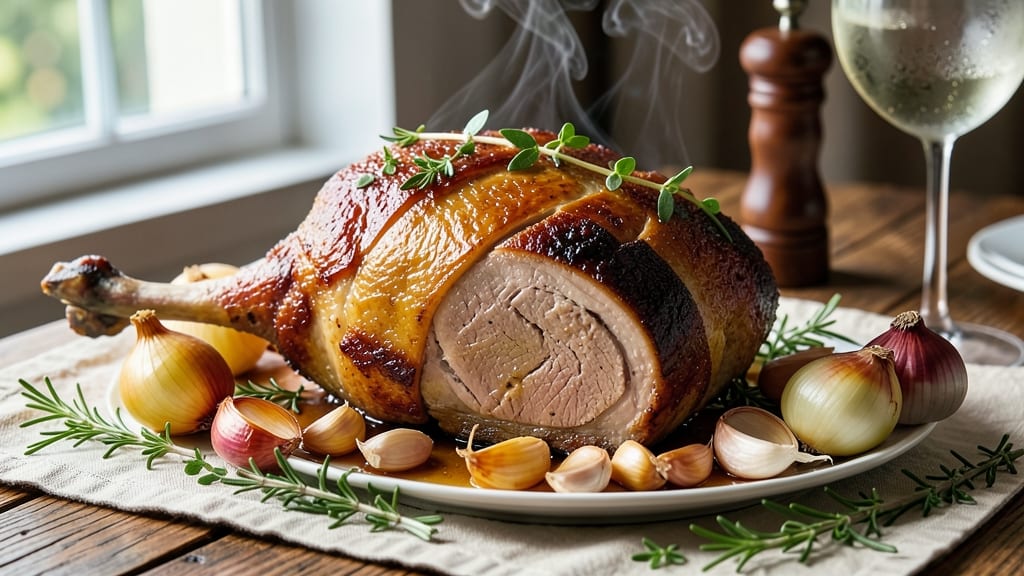 Bake Pork Leg Recipe: Slow-Roasted Crispy Bark and Juicy Meat