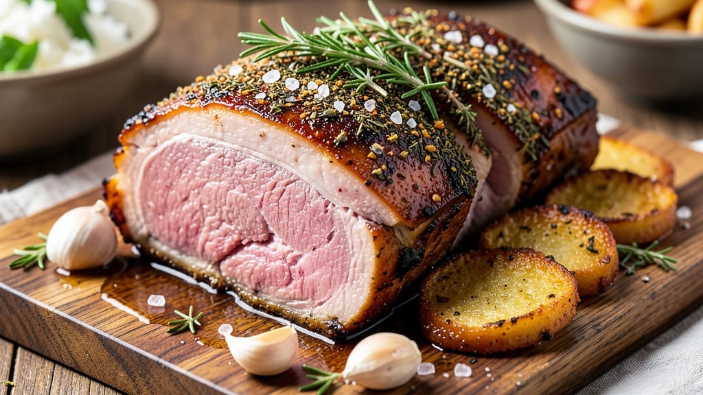 Carnivore Pork Roast Recipe: Herb-Crusted Crispy Bark, Juicy Core