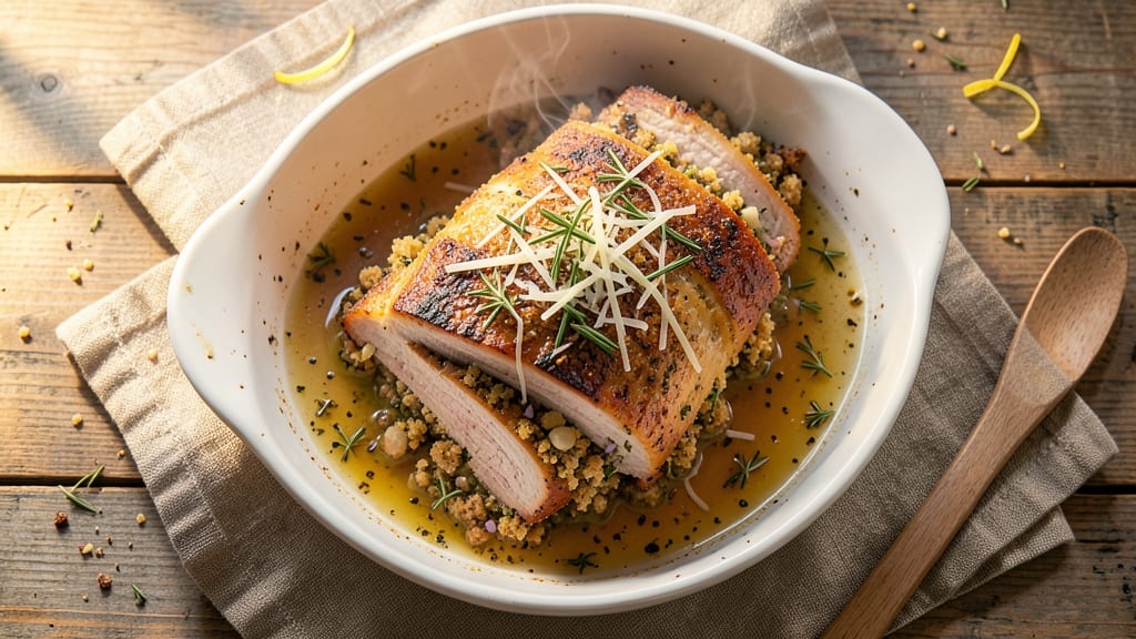 Best Stuffed Pork Tenderloin Recipe Ever with Stuffing: Herb-Infused Stuffing and Caramelized Glaze Harmony
