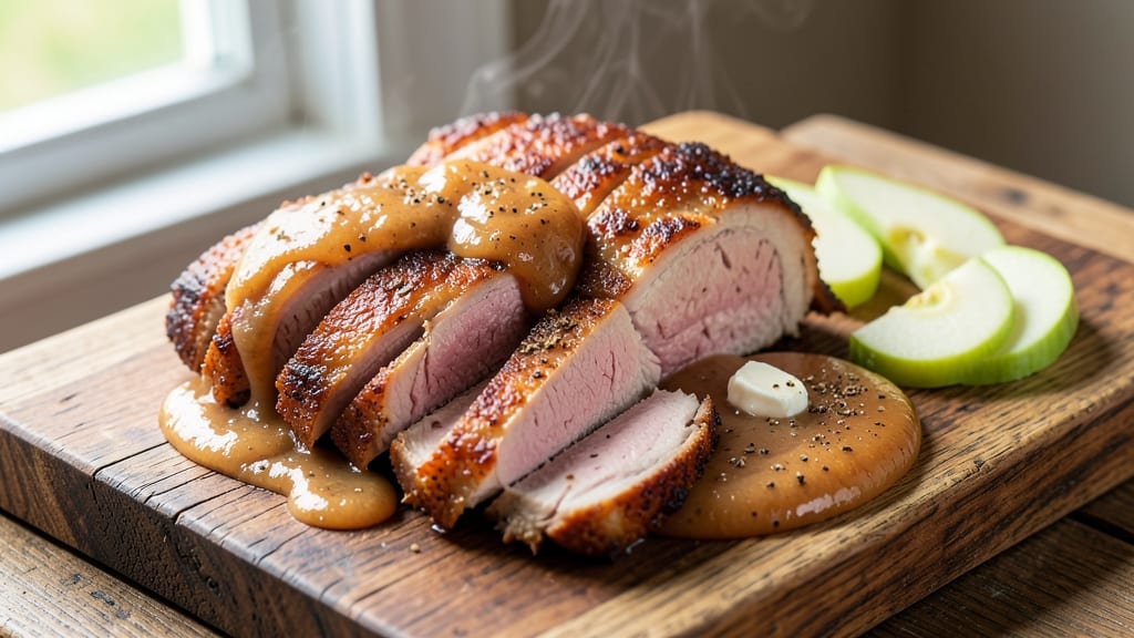 Apple Sauce for Pork Roast Recipe: Sweet-Tart Glaze That Caramelizes to Perfection