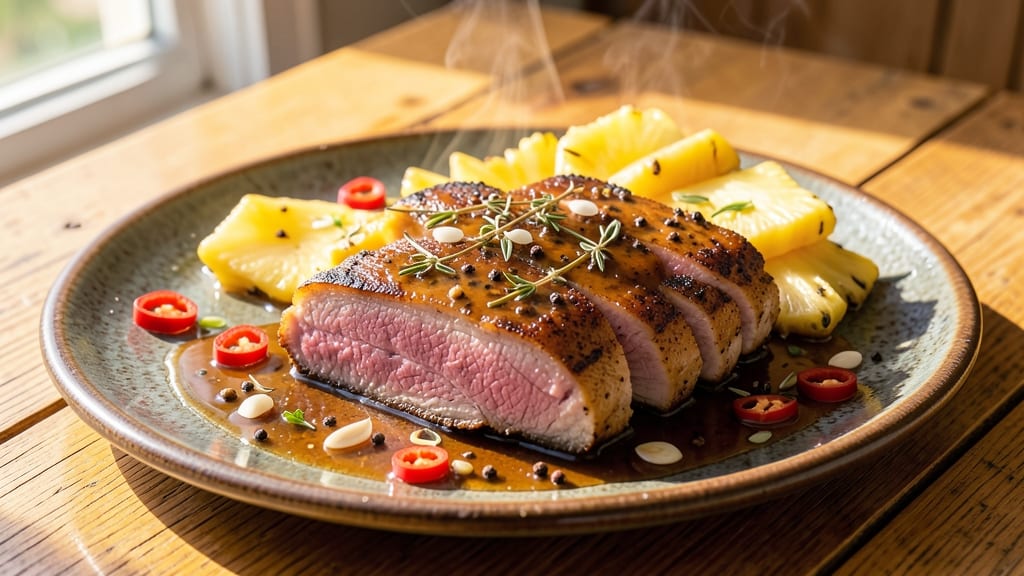 Caribbean Pork Tenderloin Recipe: Jerk-Spiced Crust Meets Pineapple Glaze Magic