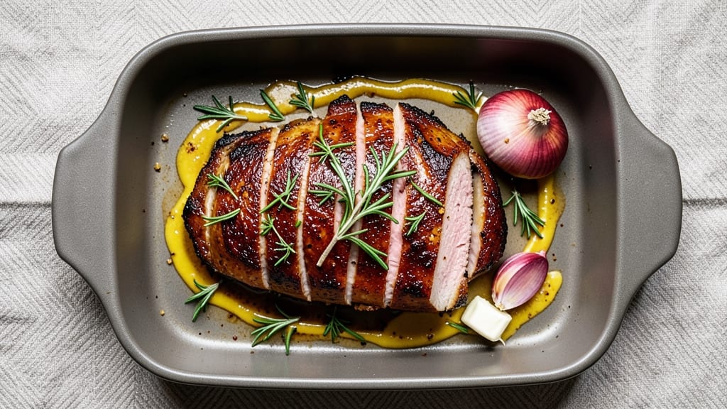 Boneless Pork Tenderloin Roast Recipe: Herb-Infused Crust Meets Juicy Pink Heart