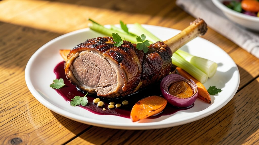 Bone-In Pork Shank Recipe: Slow-Braised to Shatteringly Tender with Crispy Edges