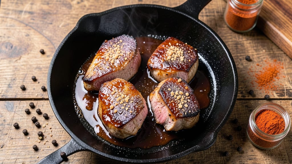 BBQ Pork Chop Recipe Ideas: Smoky Five-Spice Crust With Sticky Glaze