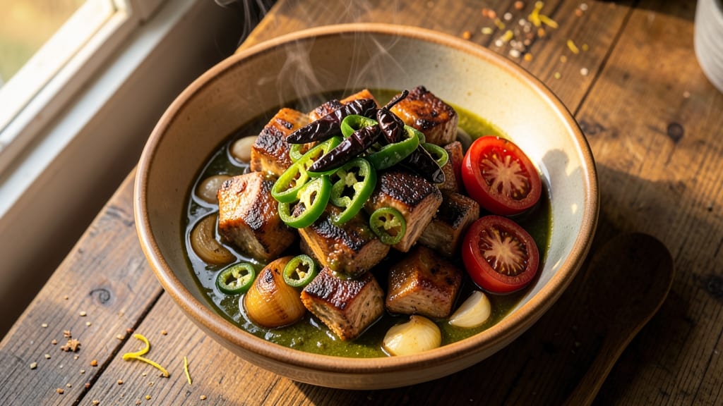 Mexican Pork Green Chili Recipe: Smoky Chipotle and Tomato Heat in One Pot