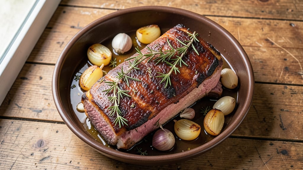 6-Lb Pork Loin Roast Recipe: Juicy Pink Centers With Herb-Crusted Crisp
