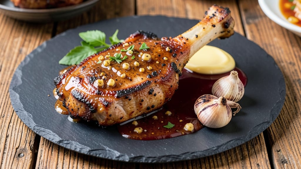 Cajun Ninja Smothered Pork Chops Recipe: Spicy-Garlic Pan Sauce in 30 Minutes
