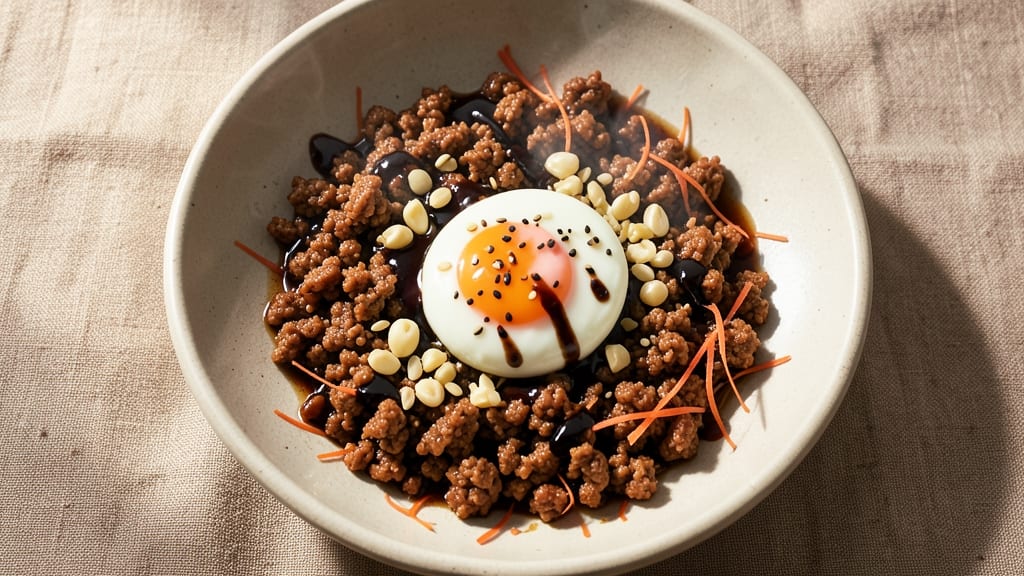 Minced Pork Steamed Egg Recipe: Silky Custard Wrapped in Savory Pork