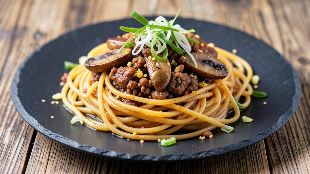 Minced Pork and Mushroom Noodles Recipe: Umami-Packed One-Pan Meal in 30 Minutes