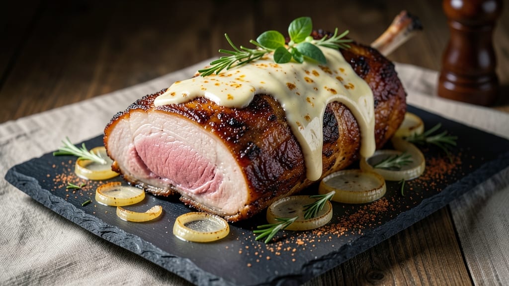 Bone-In Boston Butt Pork Roast Recipe: Crispy Bark, Juicy Marrow Magic in One Pan