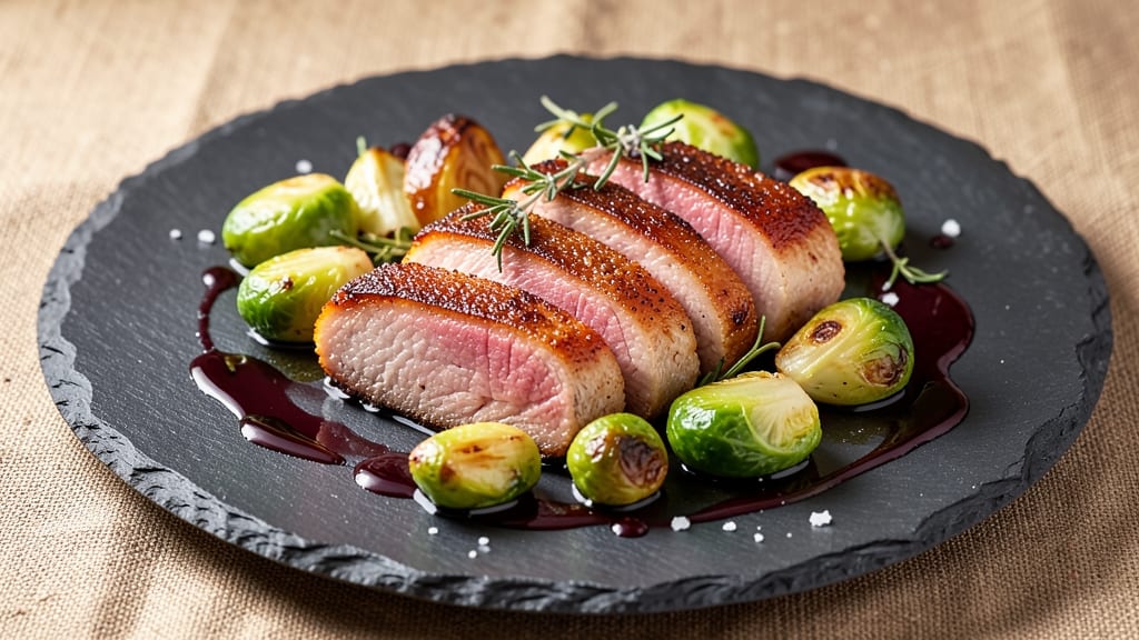 Brussels Sprouts and Pork Belly Recipe: Crispy Bark Meets Sweet Caramelized Greens