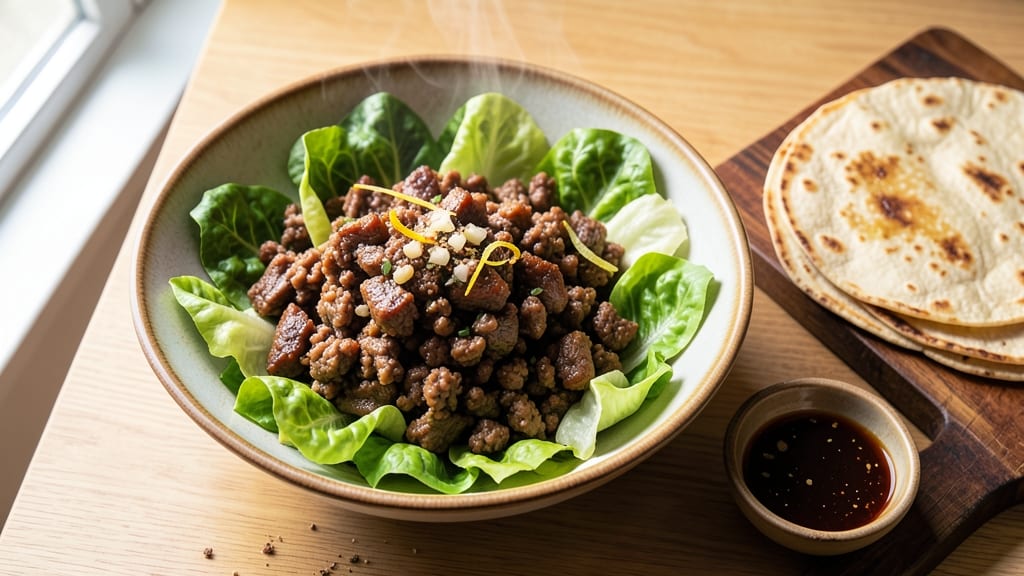 Minced Pork With Lettuce Recipe: Crispy Stir-Fry Wraps in 15 Minutes