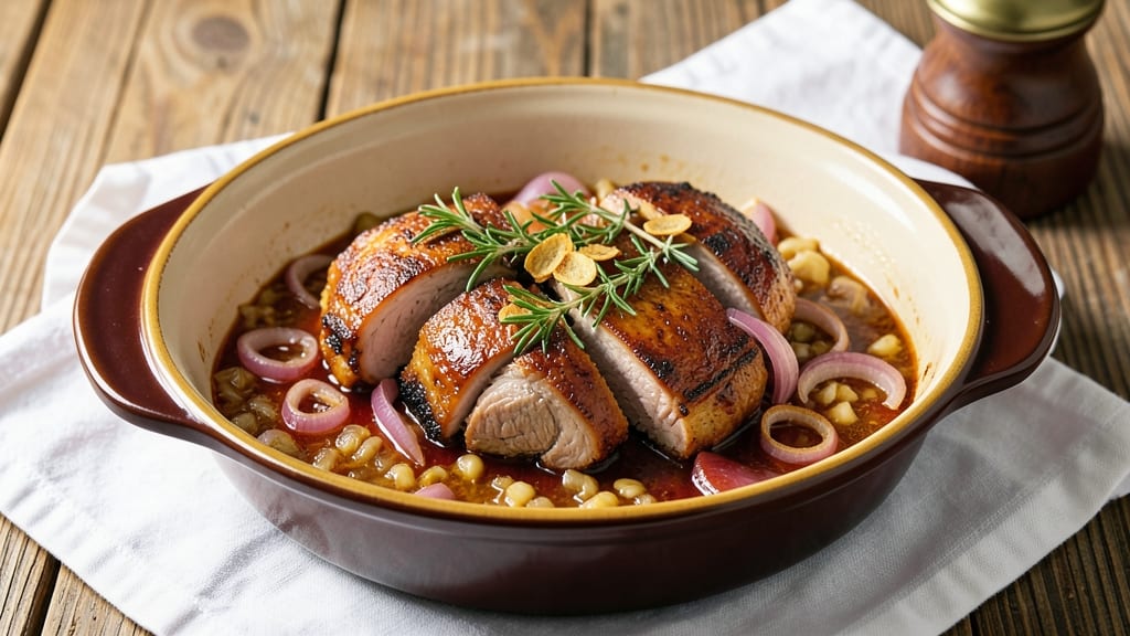 Apple Cider Braised Pork Recipe: Spiced Apple-Cider Glaze That Caramelizes