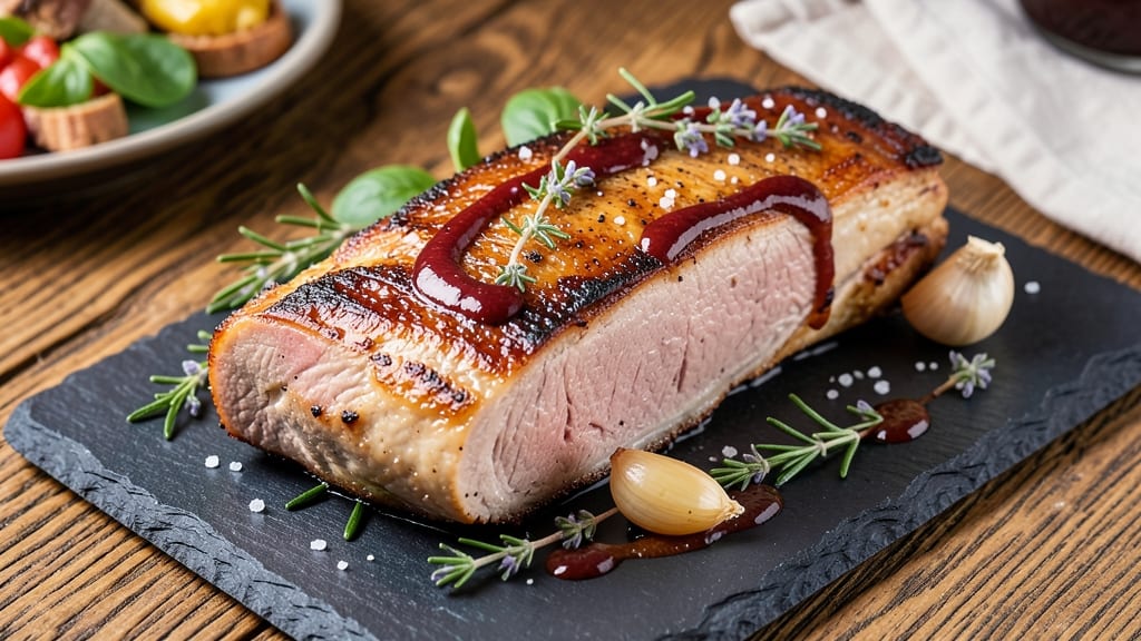 Bone-In Pork Loin End Roast Recipe: Herb-Crusted Roast With Juicy Marrow and Crispy Bark