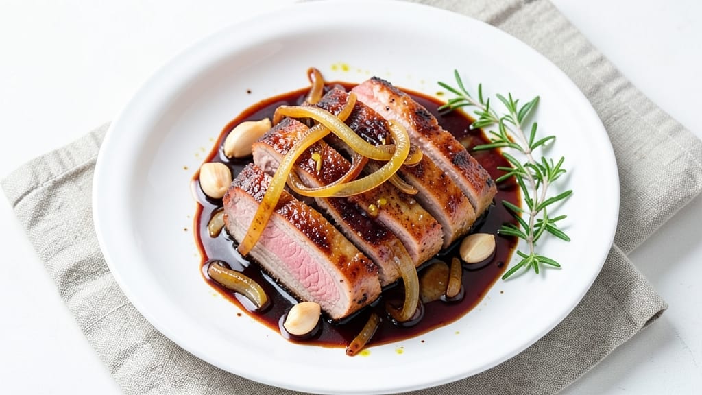 Balsamic Pork Recipe: Glazed Caramelized Crust With Tangy Bite